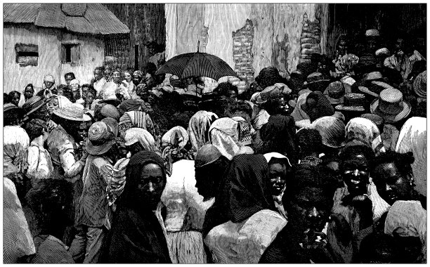 古图像:美西战争，古巴圣地亚哥投降图片下载