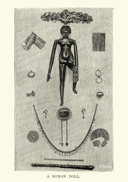 古罗马的锥虫娃娃图片下载