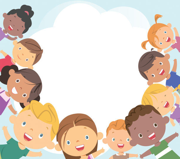 小男孩女孩们图片下载