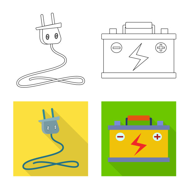 孤立的对象创新和技术图标图片下载