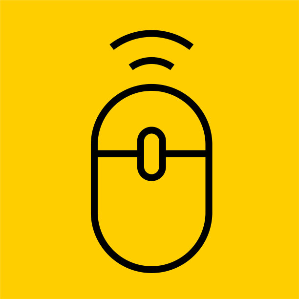 无线电脑鼠标图标图片下载