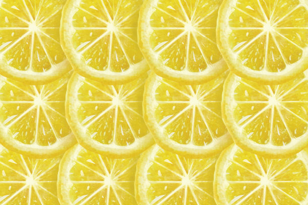 柠檬片图案图片下载