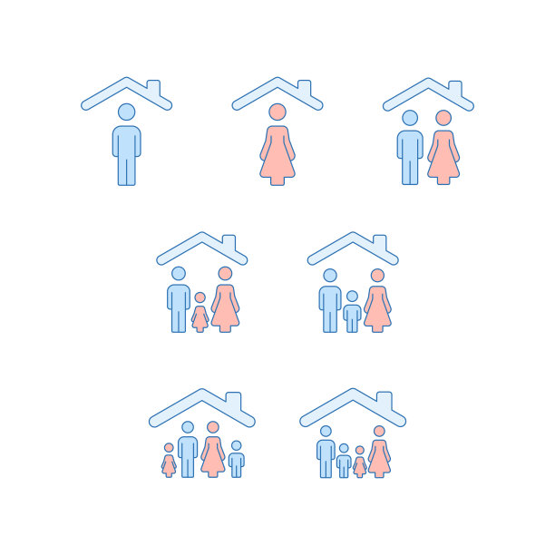 家庭关系图标图片下载