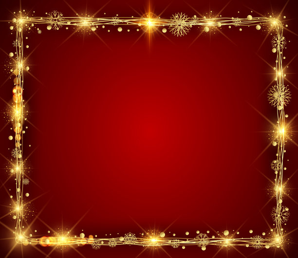 红色圣诞背景图片下载