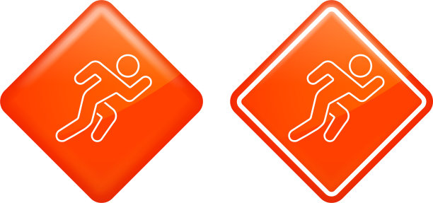 奔跑的男人的象征图片下载