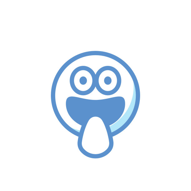 表情可爱的线条艺术风格图片下载