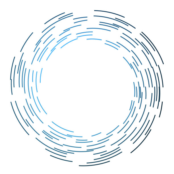彩色的线绕着中间盘旋图片下载