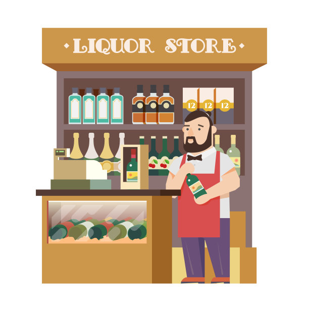 酒类贩卖店图片下载