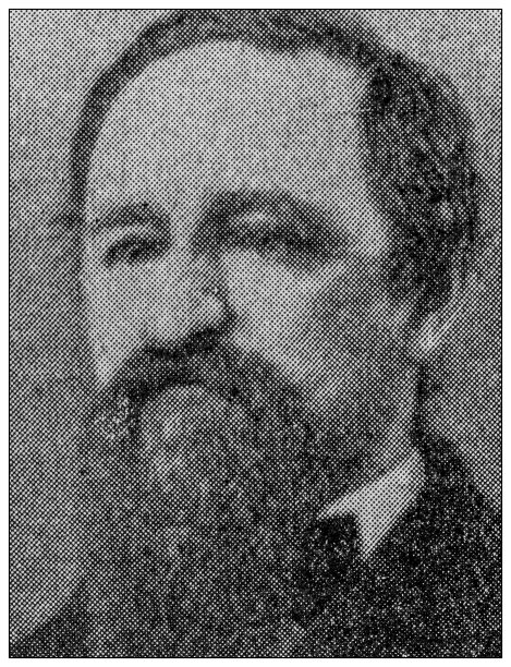 名人的古董肖像:查尔斯·奥尔布赖特图片下载