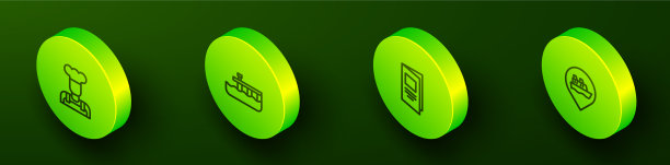 设置等距线库克海滩码头码头小册子图片下载