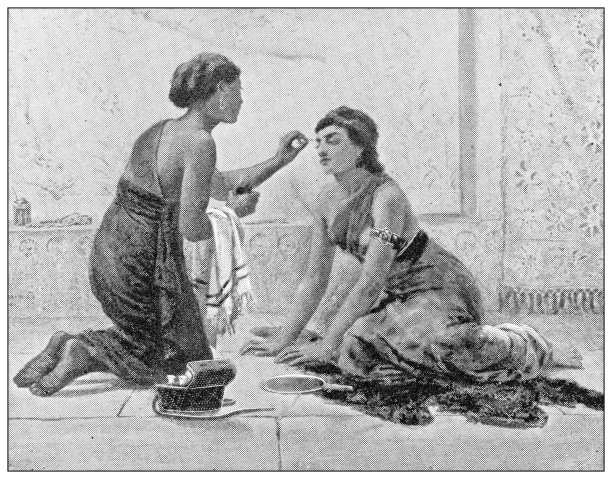 古色古香的君士坦丁堡(伊斯坦布尔)旅行照片:染眉毛图片下载