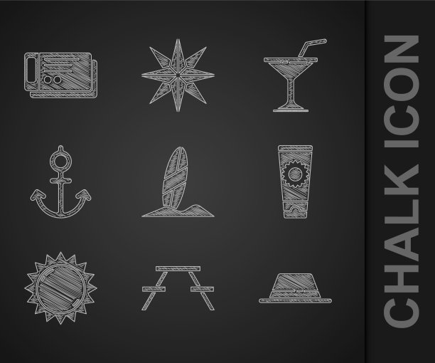 设置冲浪板野餐桌与长凳，男子帽子图片下载