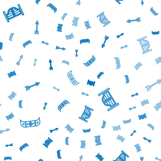 设线划皮艇或独木舟和划桨门图片下载