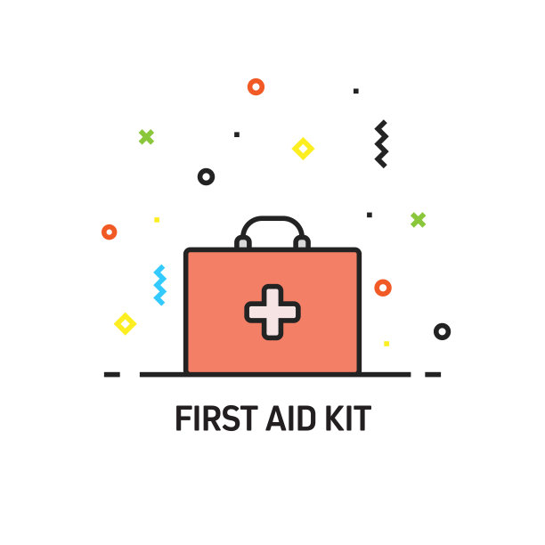急救箱图标。医疗保健和医疗概念矢量插图图片下载