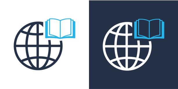 电子学习图标。固体图标矢量插图。用于网站设计，logo, app，模板，ui等。图片下载