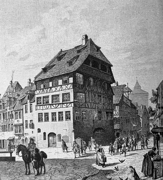 纽伦堡,杜勒的房子图片下载