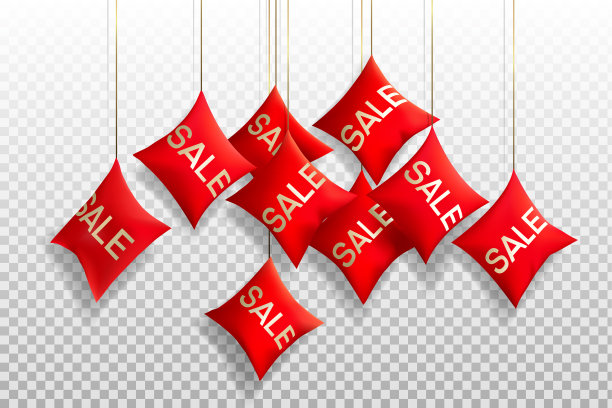 销售-装饰红色枕头图片下载