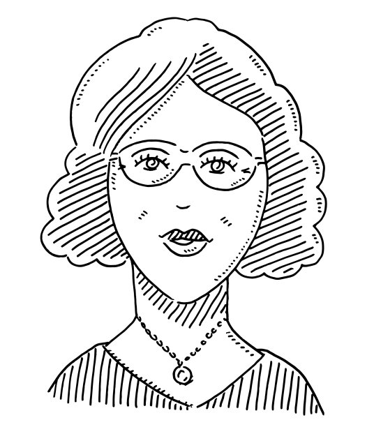 一般30岁妇女肖像画图片下载