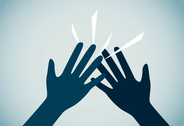 击掌庆祝图片下载