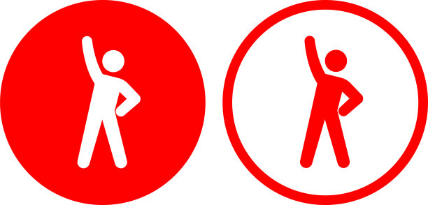 男人做运动伸展图片下载