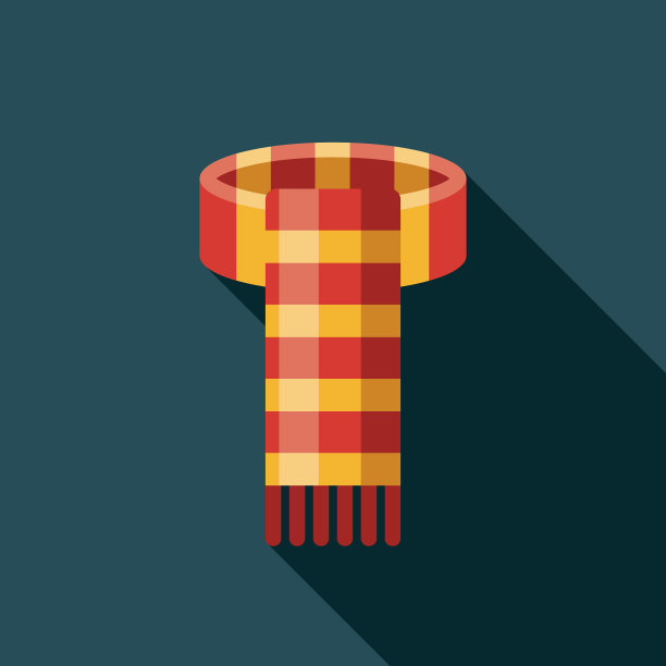 围巾服装和配饰图标图片下载