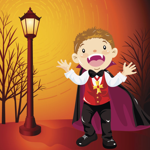 吸血鬼万圣节服装图片下载