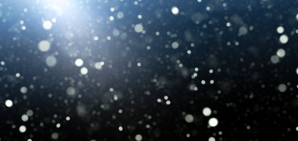 神奇的下雪的夜晚图片下载