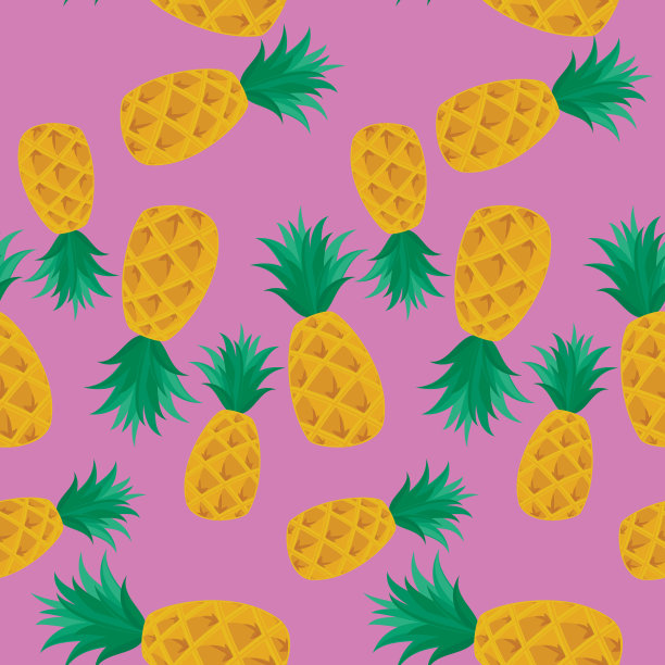 菠萝无缝模式图片下载