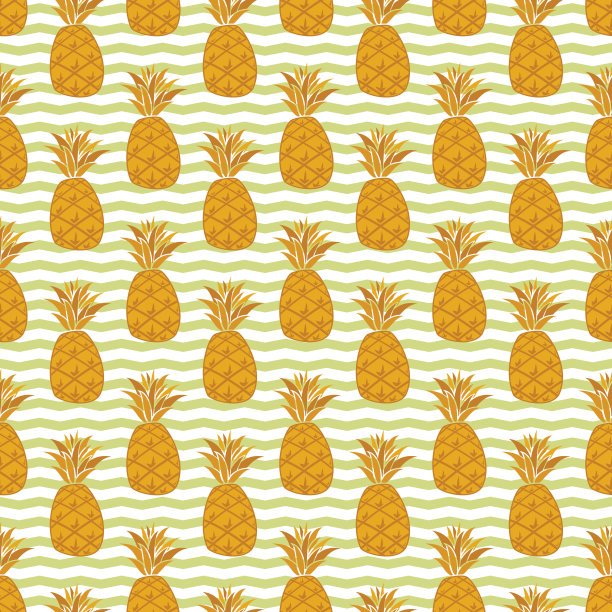 菠萝无缝模式图片下载