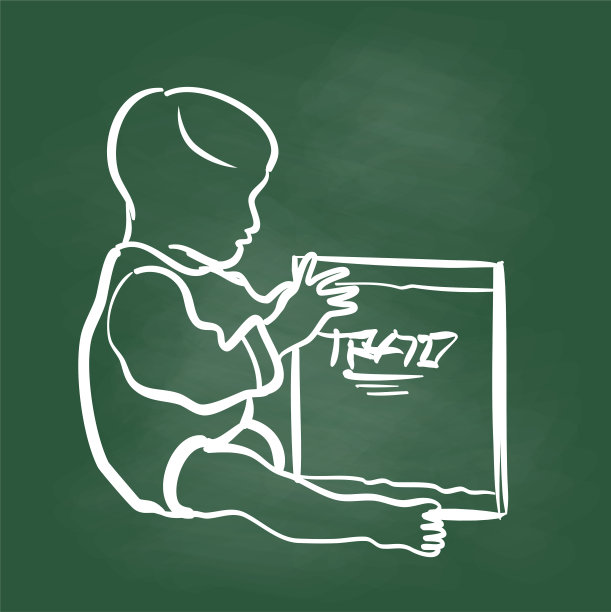 宝宝的书黑板图片下载