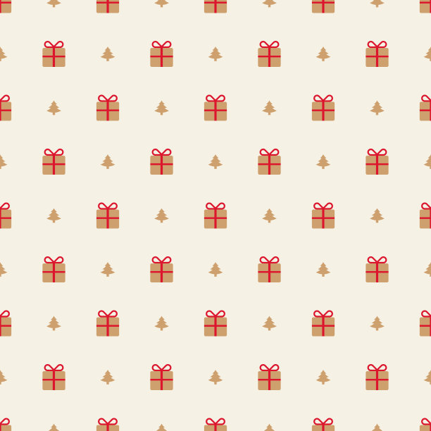礼品盒的无缝图案图片下载