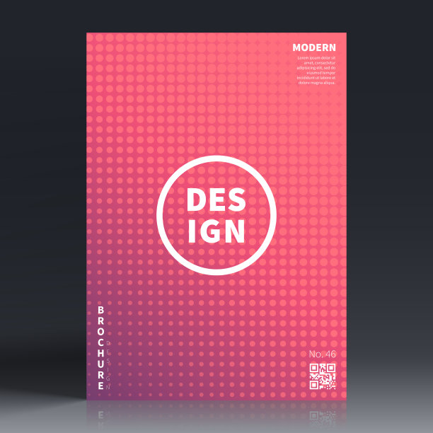 宣传册模板布局，粉色封面设计，企业年度报告，传单，杂志图片下载