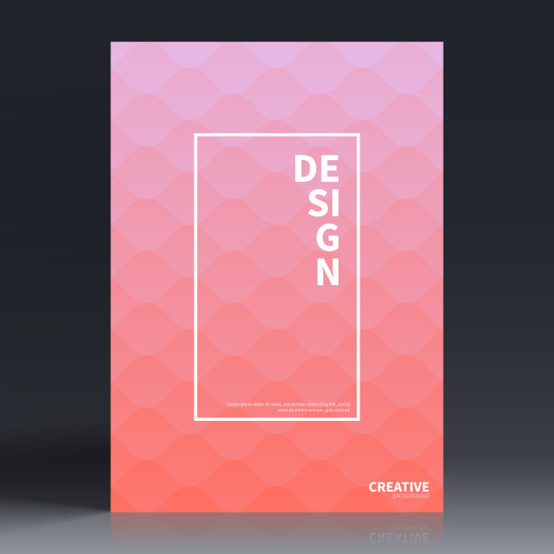 宣传册模板布局，粉色封面设计，企业年度报告，传单，杂志图片下载