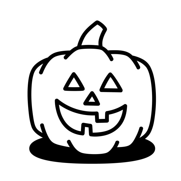 杰克灯笼涂鸦图片下载