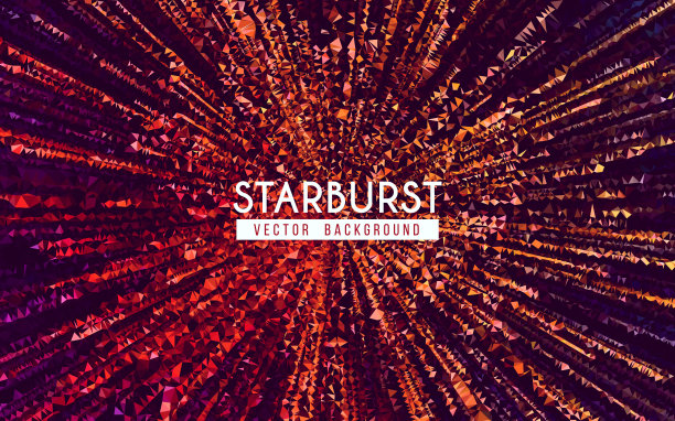 多边形星爆爆炸抽象背景图片下载