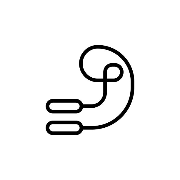 练习绳可编辑描边线图标图片下载