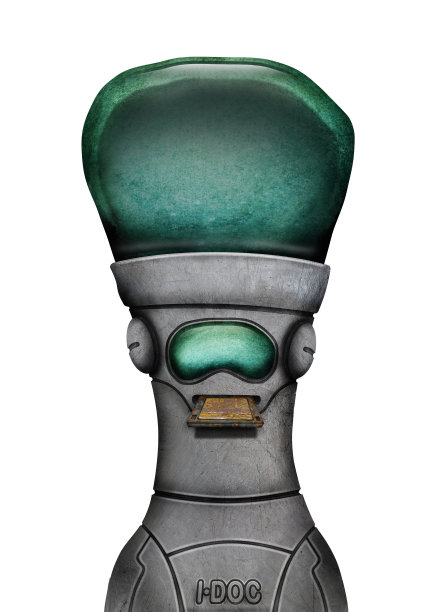 生锈的机器人10图片下载