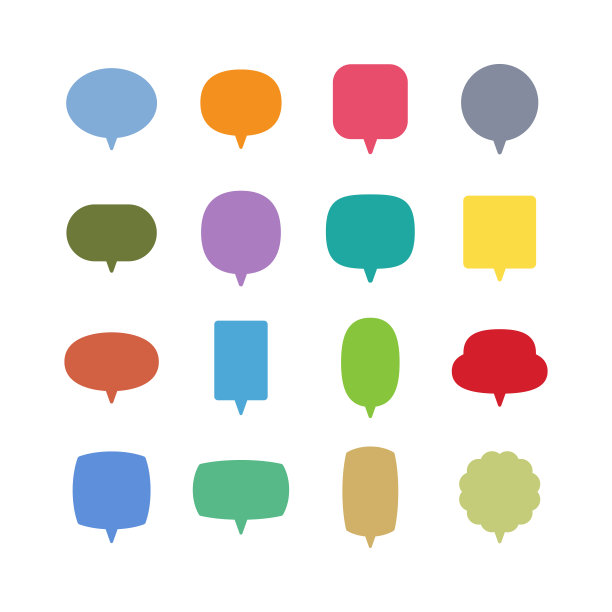 气泡图标图片下载