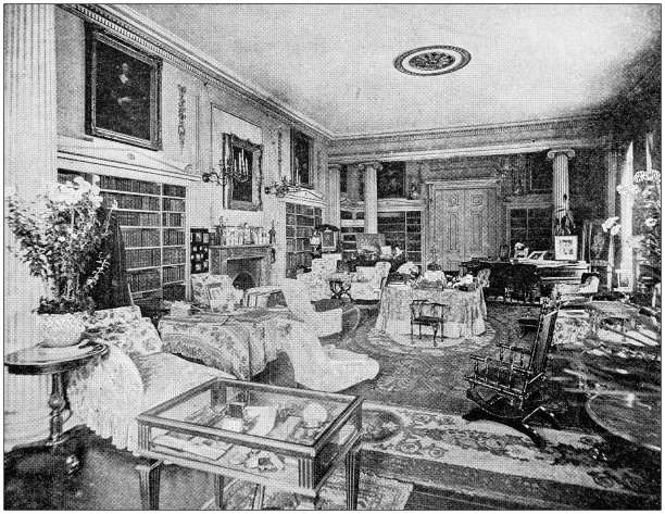 古董照片:客厅图片下载