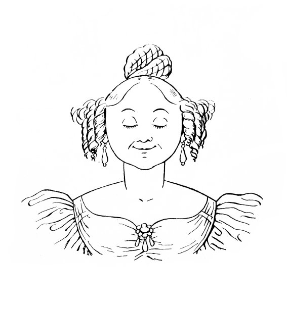 一个做鬼脸的年轻女孩的肖像图片下载