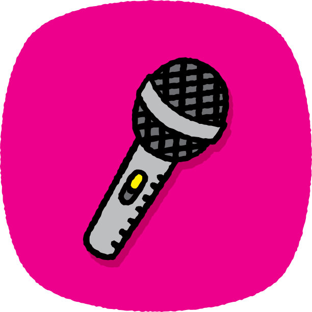 麦克风涂鸦7图片下载
