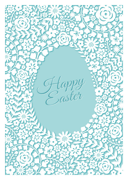 复活节贺卡-插图图片下载