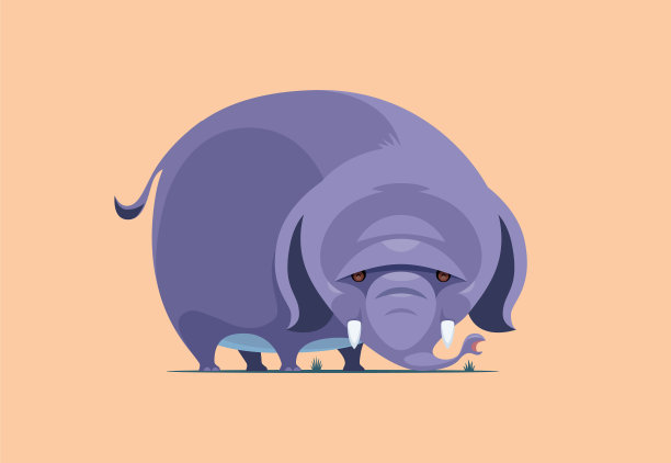 大象的性格图片下载