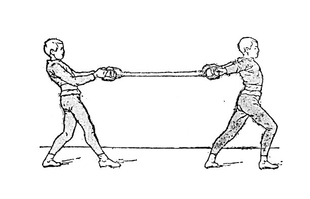 古董古法国版画插图:健身图片下载