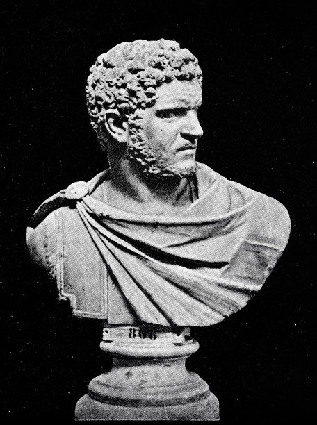 罗马皇帝卡拉卡拉半身像图片下载