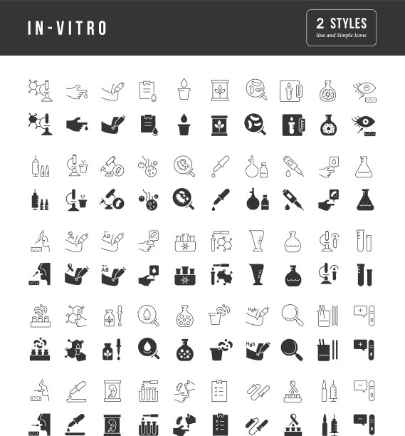 一套简单的体外图标图片下载