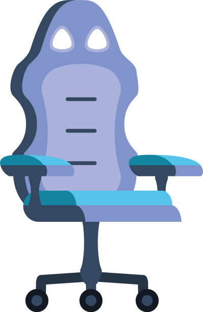 游戏玩家专用椅子娱乐图标图片下载