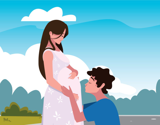夫妇怀孕和孕妇设计图片下载