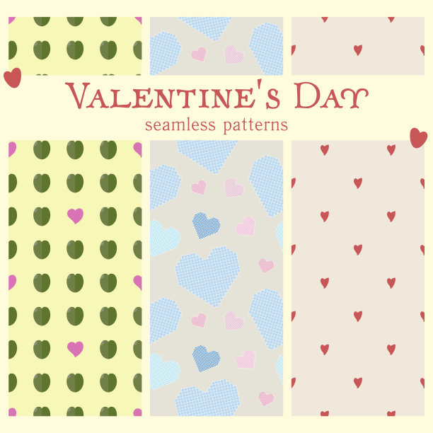 手工交错孤立心形图片下载