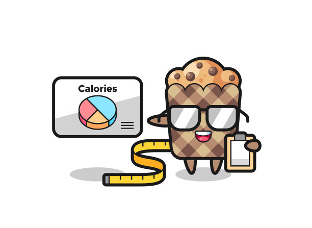 吉祥物松饼营养师图片下载